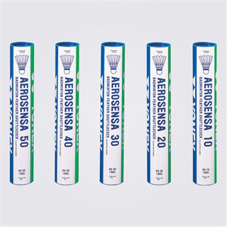 AEROSENSA  Group shot of five Aerosensa tubes (p40).